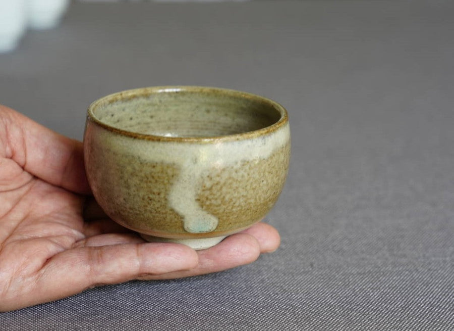 Handmade Ceramic Matcha Bowl by local Artisan
