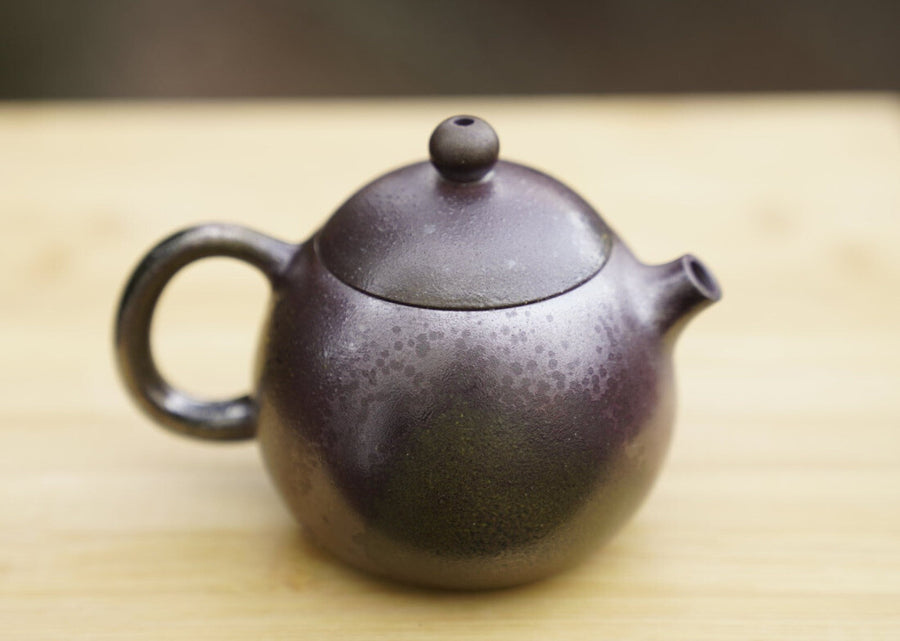 Artisan Wood-Fired Jianshui Purple Clay Lang Gui Dragon Egg Teapot