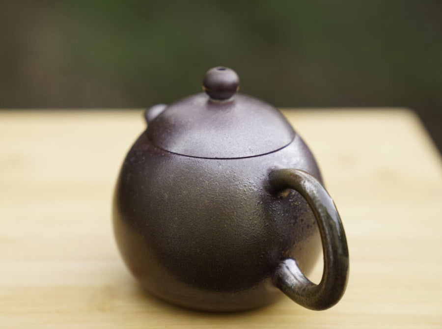 Artisan Wood-Fired Jianshui Purple Clay Lang Gui Dragon Egg Teapot