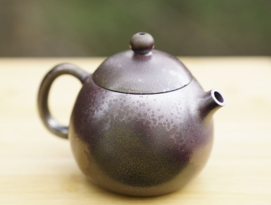 Artisan Wood-Fired Jianshui Purple Clay Lang Gui Dragon Egg Teapot