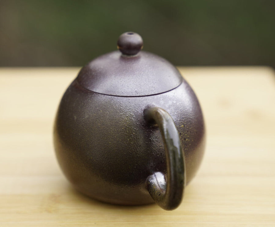 Artisan Wood-Fired Jianshui Purple Clay Lang Gui Dragon Egg Teapot