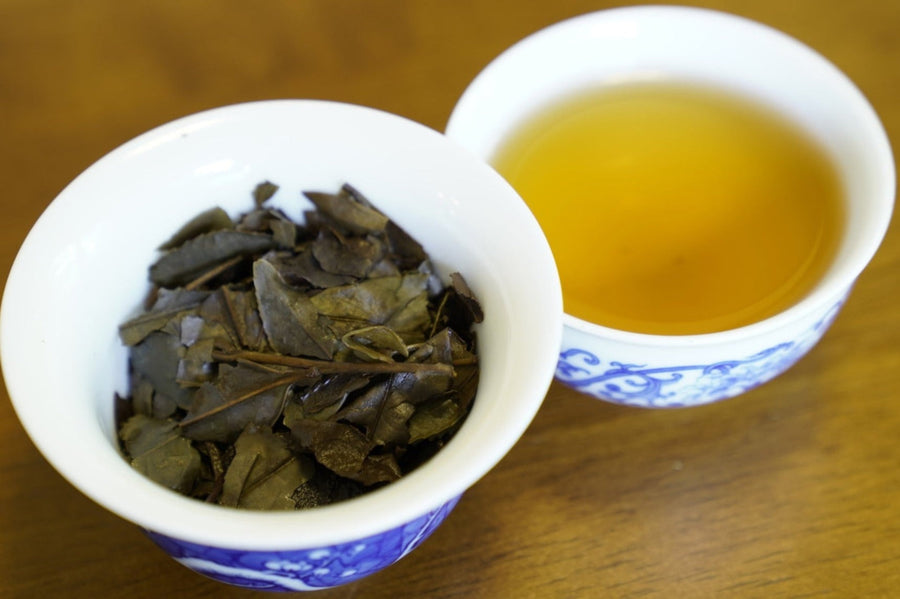 White Tea - 2018 Fuding Premium Shou Mei Longevity Eyebrow White Tea
