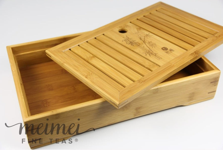 Portable Bamboo Tea Tray